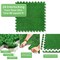 Sorbus 24 Piece 24 x 24 in. Interlocking Floor Mat Grass (96 Sq Ft area)